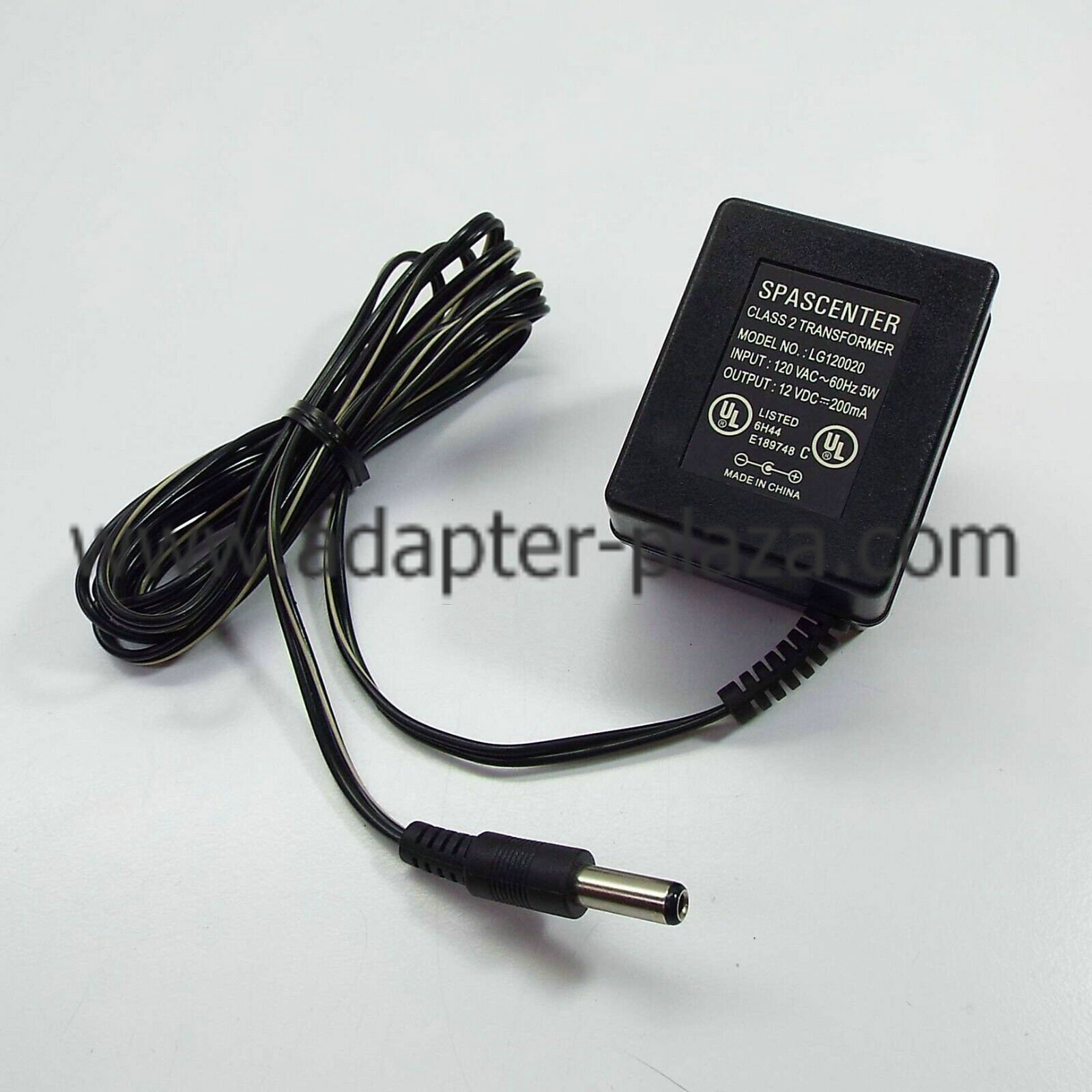 *Brand NEW*SPASCENTER LG120020 12VDC 200MA AC DC Adapter POWER SUPPLY